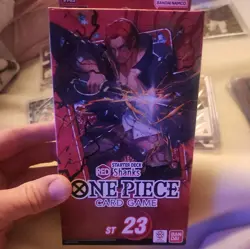 Bandai Namco One Piece CCG Starter Deck Red Shanks ST-23 English RARE FLIP! 💸 - Image 1