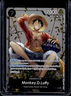 2026 One Piece Tin Pack Volume 2 Monkey.D.Luffy Promo #P-075 - Image 1