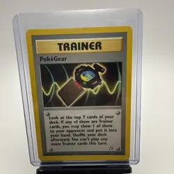 Pokemon TCG Pokegear 88/111 Neo Genesis Non-Holo Card LP/MP Condition - Image 1
