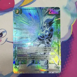 Dragon Ball Super Son Goku SR Foil Battle Card 25000 Power 14 English - Image 1