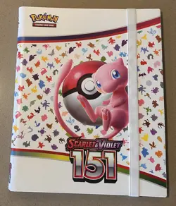 NO CARDS- Pokemon TCG: Scarlet & Violet - 151 Binder Collection Mew Gently Used - Image 1