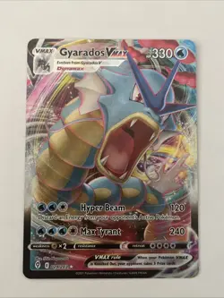 Gyarados VMAX 029/203 Holo VMAX Evolving Skies Full Art Pokemon Card - Image 1