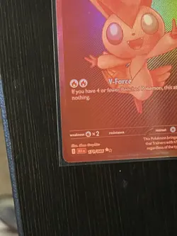 Pokemon Victini 171/086 Black Bolt Holofoil English Basic Card 2025 Fire Type - Image 3