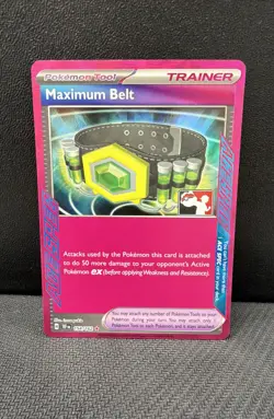 Maximum Belt 154/162 Prize Pack Series Cards Holo - Image 1
