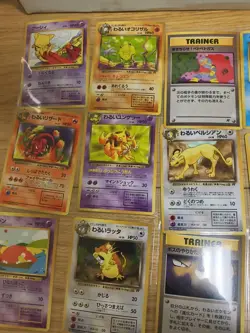 Vintage Pokemon Japanese Team Rocket 25 Card Lot No Duplicates - Image 2