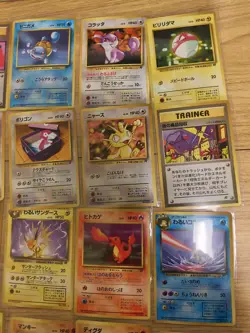 Vintage Pokemon Japanese Team Rocket 25 Card Lot No Duplicates - Image 4