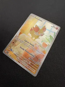 Chaos Rising Fennekin Pokemon Center Promo Card Stamped - Image 2
