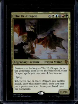 2017 Magic MTG Commander Ur-Dragon Mythic Rare Foil #48 - Image 1