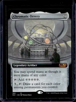 2020 Magic MTG Core 2021 Chromatic Orrery Mythic Rare Foil #382 - Image 1