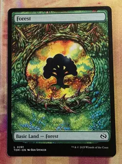 Forest (0291) (Dragon Eye) MTG Tarkir: Dragonstorm (TDM) (NM) - Image 1