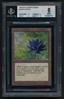 ***BGS 8 Collectors' Edition Black Lotus*** MTG CE Magic Kid Icarus - Image 1