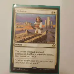 x1 Oblation R MTG Commander 2021 M/NM, English - Image 1