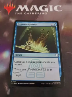 Mtg. Dramatic Reversal. Foil. Avatar The Last Airbender. Pack Fresh - Image 1