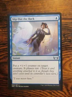 Slip Out the Back Streets of New Capenna Regular NM Mtg - Image 1