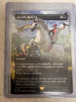 Deadpool; Deadly Rollick Secret Lair Drop Regular MTG - Image 1
