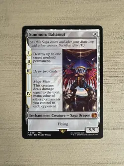MTG - Summon: Bahamut - FIN 0001 - Final Fantasy - Magic the Gathering Regular - Image 1