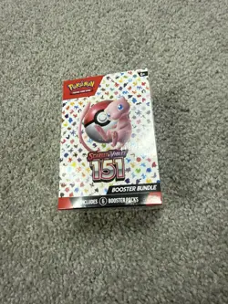 POKEMON TCG SCARLET & VIOLET 151 BOOSTER BUNDLE 6 PACKS SEALED - Image 1