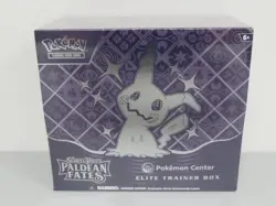 2023 Pokemon Paldean Fates Pokemon Center - Factory Sealed ETB Elite Trainer Box - Image 1