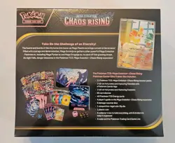 Chaos Rising POKEMON CENTER Elite Trainer Box ETB - Perfect Seal - Image 2