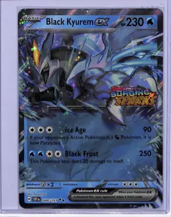 2024 Pokemon Surging Sparks Black Kyurem ex Oversized Jumbo Stamped #048/191 (c) - Image 1