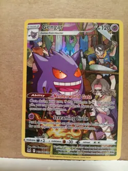 Gengar TG06/TG30 Full Art Holo Trainer Gallery Lost Origin Pokemon Card NM - Image 1