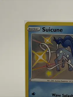 Suicune SV022/SV122 Shiny Rare Shining Fates Shiny Vault Pokemon Holo Near Mint - Image 3
