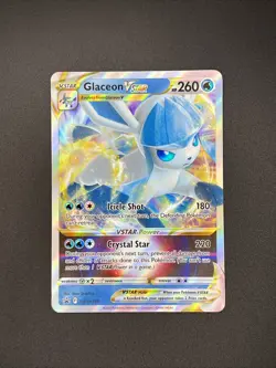 Pokemon TCG Glaceon VSTAR Sword & Shield Promo Cards SWSH197 NM - Image 1