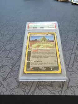 Pokemon: Cacturne PRERELEASE #27/108 EX Power Keepers 2007 RARE - PSA 8 - A117 - Image 3