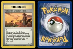 Pokemon Breeder Fields 62 MODERATELY PLAYED Neo Revelation 64 Pokemon Unlimited - Image 1