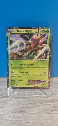 POKEMON BLACK STAR PROMO BEEDRILL XY157 ULTRA RARE HOLO - Image 1
