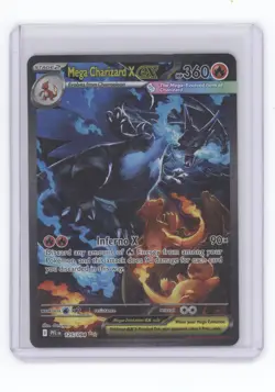 MEGA CHARIZARD X EX 2025 POKEMON PRISMATIC EVOLUTIONS #125/094 SIR Q1887 - Image 1