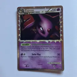 Nintendo Espeon Prime 81/90 Undaunted 2010 Stage 1 100 HP Holo Rare - Image 1