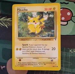 Nintendo Pikachu 86/110 Legendary Collection Regular Common 50 HP EN 2002 - Image 1