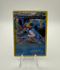 Pokemon TCG Swampert (Alpha) 36/160 XY Primal Clash Holo Rare English 140 HP - Image 1