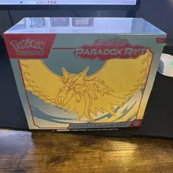 Pokemon TCG Paradox Rift Roaring Moon Elite Trainer Box ETB NEW Sealed - Image 1