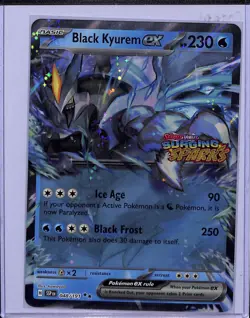 2024 Pokemon Surging Sparks Black Kyurem ex Oversized Jumbo Stamped #048/191 (b) - Image 1