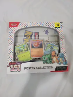 Nintendo Pokemon TCG Scarlet & Violet - 151 Poster Collection Box - 3 Packs 820650853166 - Image 1