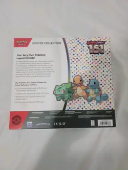 Nintendo Pokemon TCG Scarlet & Violet - 151 Poster Collection Box - 3 Packs 820650853166 - Image 2