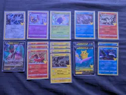 Pokemon TCG Celebrations/Evolving Skies/Chilling Reign/Vivid Voltage Bulk+Binder - Image 3