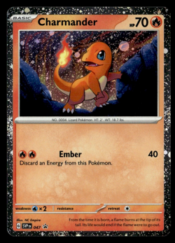 Charmander SVP 047 Black Star Promo Cosmos Holo Pokemon TCG - Image 1