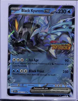 2024 Pokemon Surging Sparks Black Kyurem ex Oversized Jumbo Stamped #048/191 (a) - Image 1