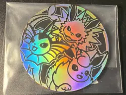 Pokemon TCG Collectors Flip Coin, Eeveelution VMAX Premium Collection Holo NM - Image 1