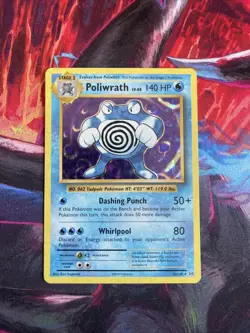 Pokemon Poliwrath Holo Rare 25/108 XY Evolutions MP - Image 1