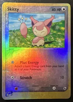 2003 Pokemon EX Ruby & Sapphire Skitty #70/109 Reverse Holo - Image 1