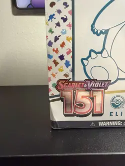 Pokemon 151 Pokemon Center Exclusive Elite Trainer Box ETB Sealed (SEE PICS) - Image 2