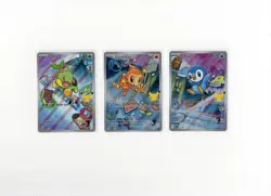 Pokemon 30th Anniversary First Partner Promo Trio Set: Turtwig, Chimchar, Pinlip - Image 3