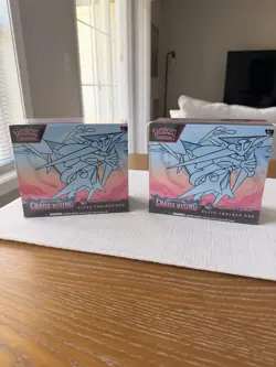 Pokemon TCG: Chaos Rising Pokemon Center ETB 2X SEALED - Elite Trainer Box 2X - Image 1