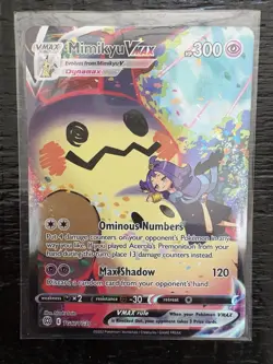 The Pokemon Company Mimikyu VMAX TG17/TG30 Brilliant Stars Holo UR - Image 1