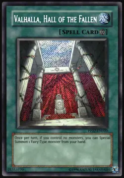 Yu-Gi-Oh! - Valhalla, Hall of the Fallen 2008 PP02-EN020 Secret Rare Unlimited - Image 1