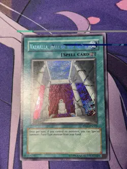 Yu-Gi-Oh! Valhalla Hall of the Fallen PP02-EN020 Secret Rare *LIGHT PLAY* - Image 1